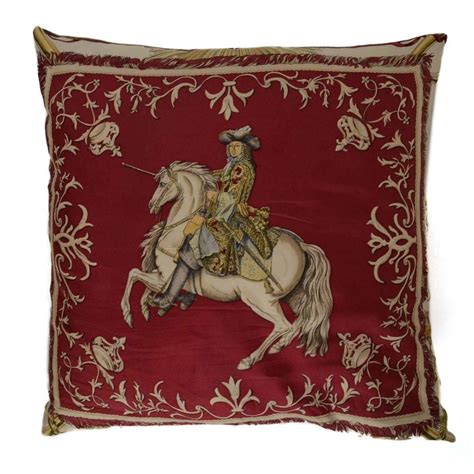 hermes pillow|vintage hermes pillow.